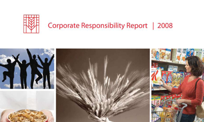 2008 Corporate Responsibility Report cover