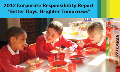 2012 Corporate Responsibility Report cover